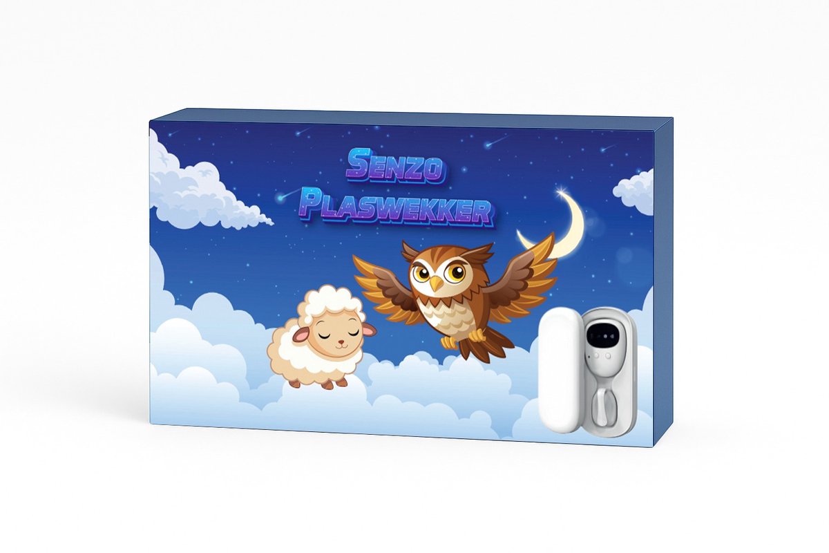 Senzo Plaswekker - Jongens & Meisjes - Tegen Bedplassen - Zindelijkheidstraining - Incontinentie - Draadloos - Met Ontvanger Voor Ouders