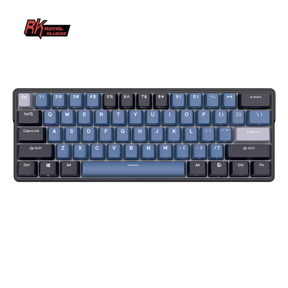 Royal Kludge RK61 Plus Tri Mode - Mechanisch RGB Gaming Toetsenbord met 61 Keys - 60% Lay-out