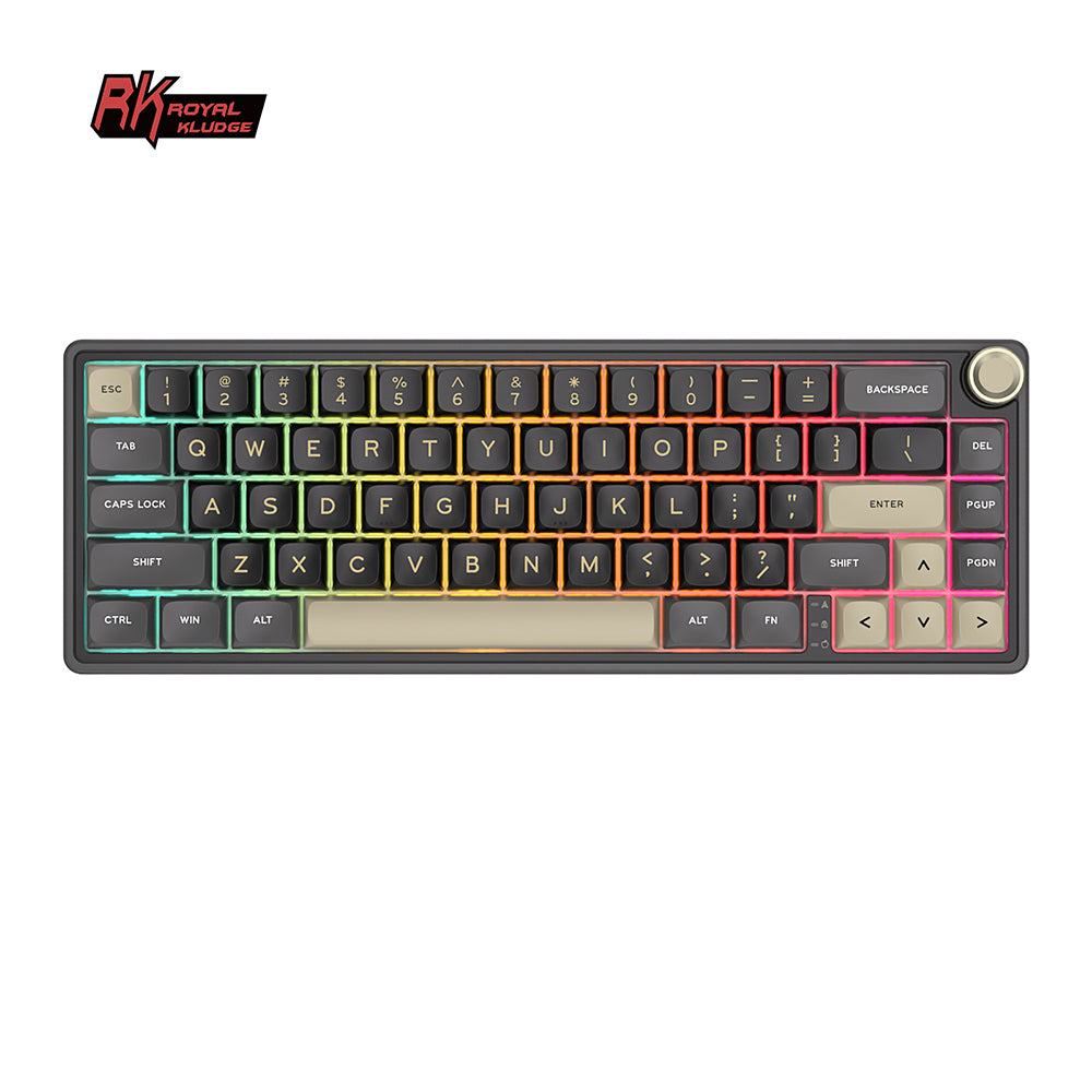 Royal Kludge RKR65 - Mechanisch RGB Gaming Toetsenbord - Inclusief Stofkap