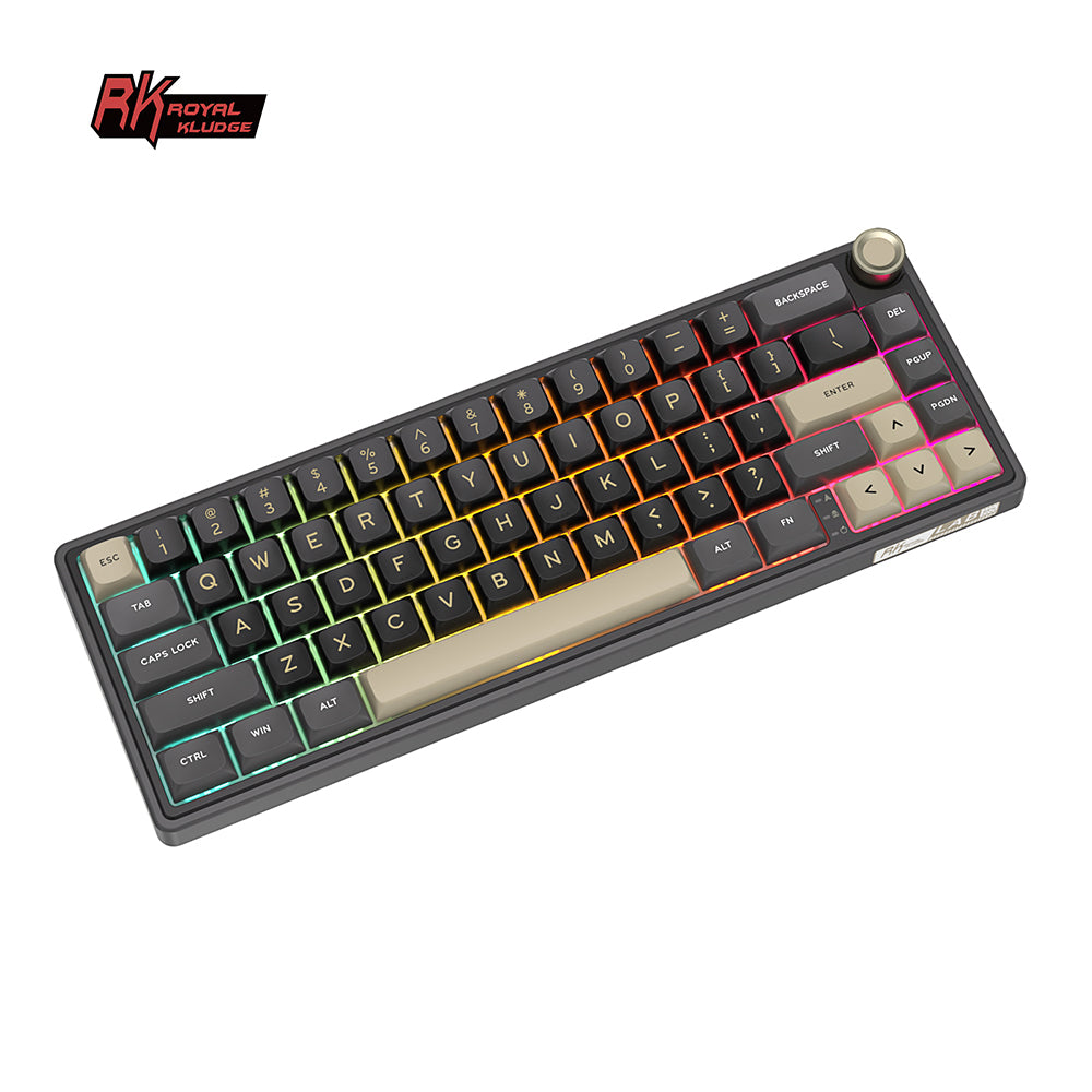 Royal Kludge RKR65 - Mechanisch RGB Gaming Toetsenbord - Inclusief Stofkap