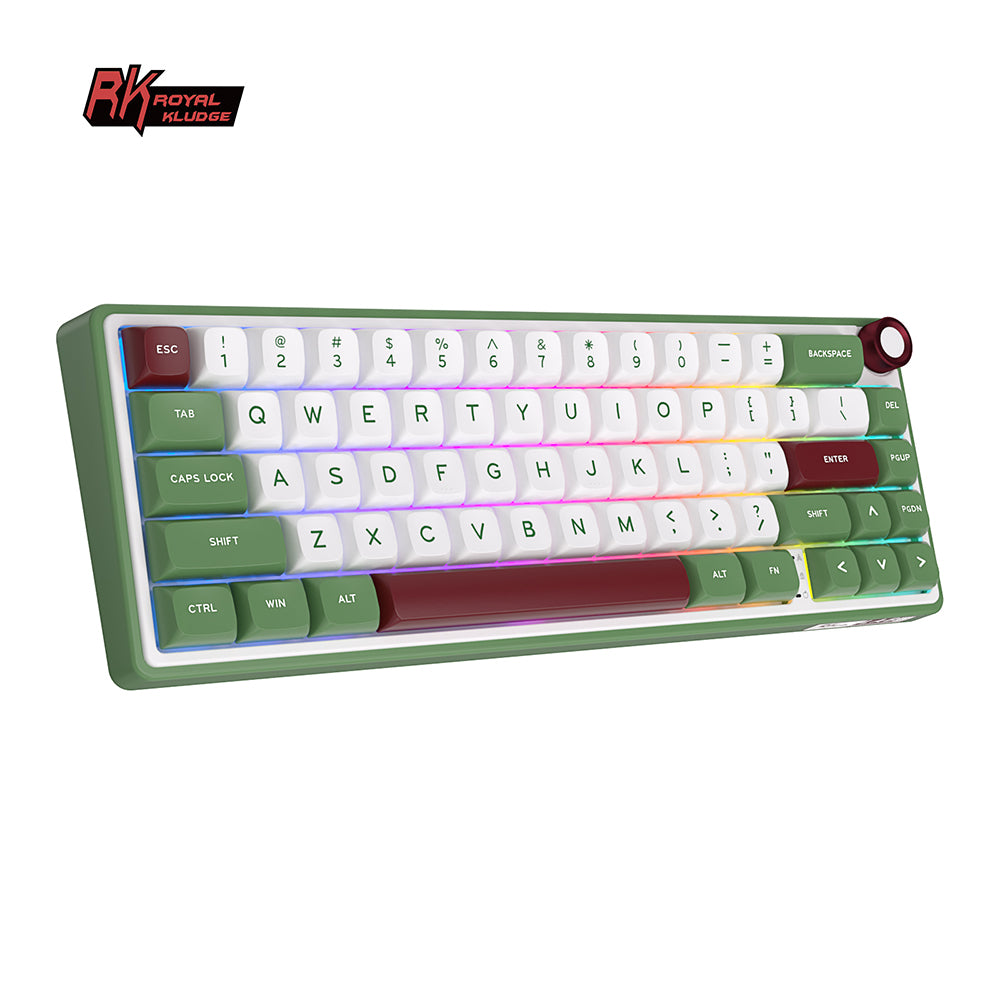 Royal Kludge RKR65 - Mechanisch RGB Gaming Toetsenbord - Inclusief Stofkap