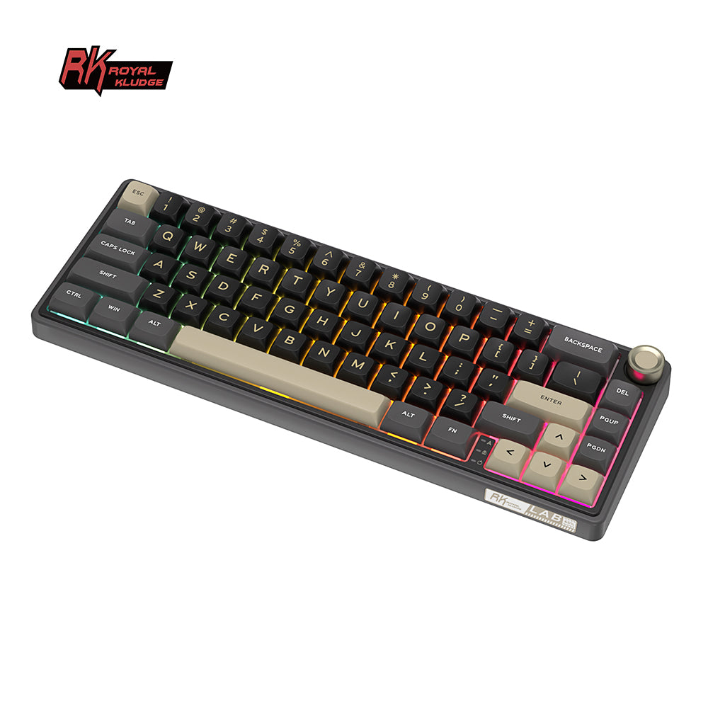Royal Kludge RKR65 - Mechanisch RGB Gaming Toetsenbord - Inclusief Stofkap