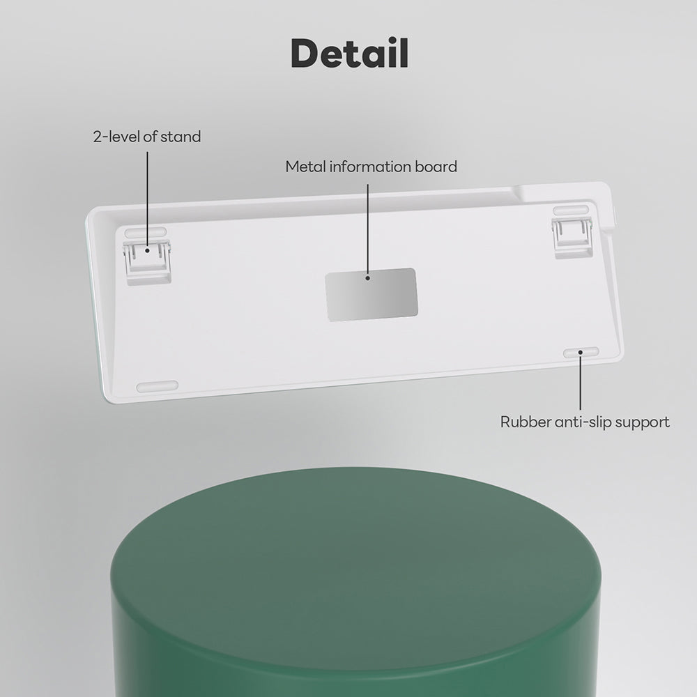 Royal Kludge RKS98 - Mechanisch Gaming Toetsenbord - Met Display - Inclusief Stofkap
