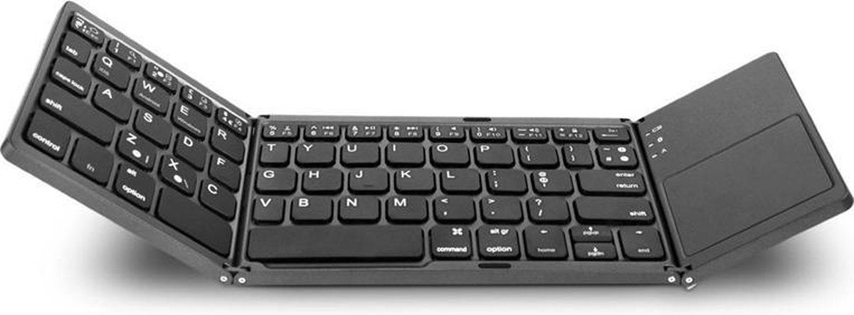 Universeel Draadloos Opvouwbaar / Inklapbaar Toetsenbord met Touchpad - Bluetooth Keyboard