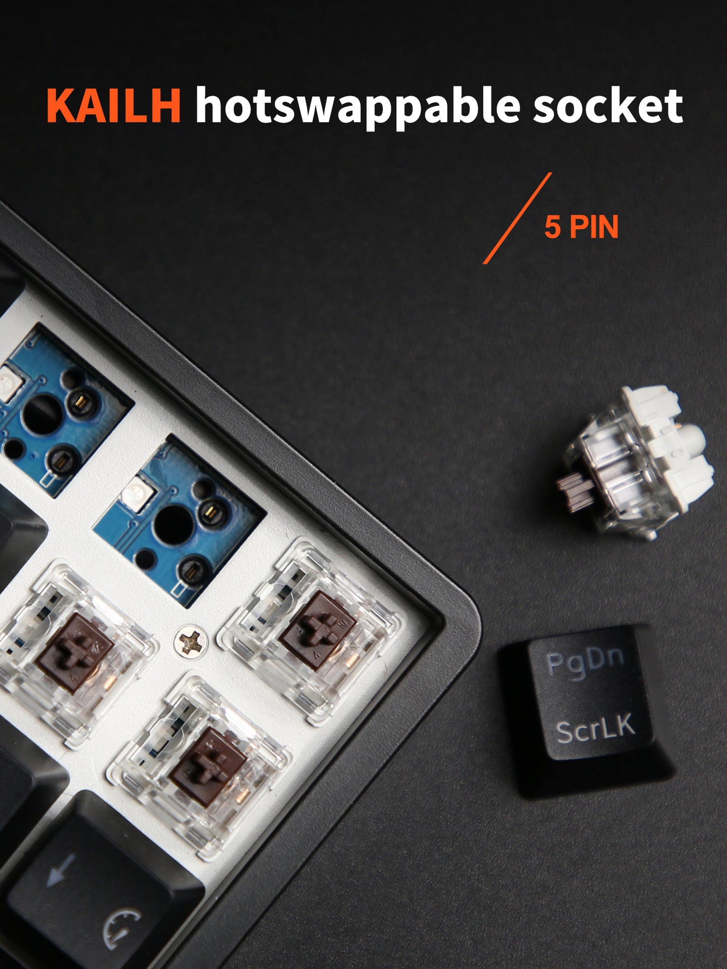 Royal Kludge RKG68 - Draadloos Mechanisch Toetsenbord - RGB - 65% Lay-out - 2,4GHz