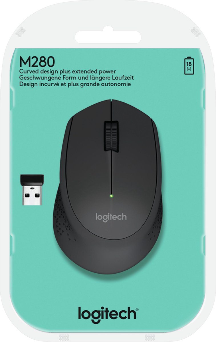 Logitech M280 - Draadloze muis