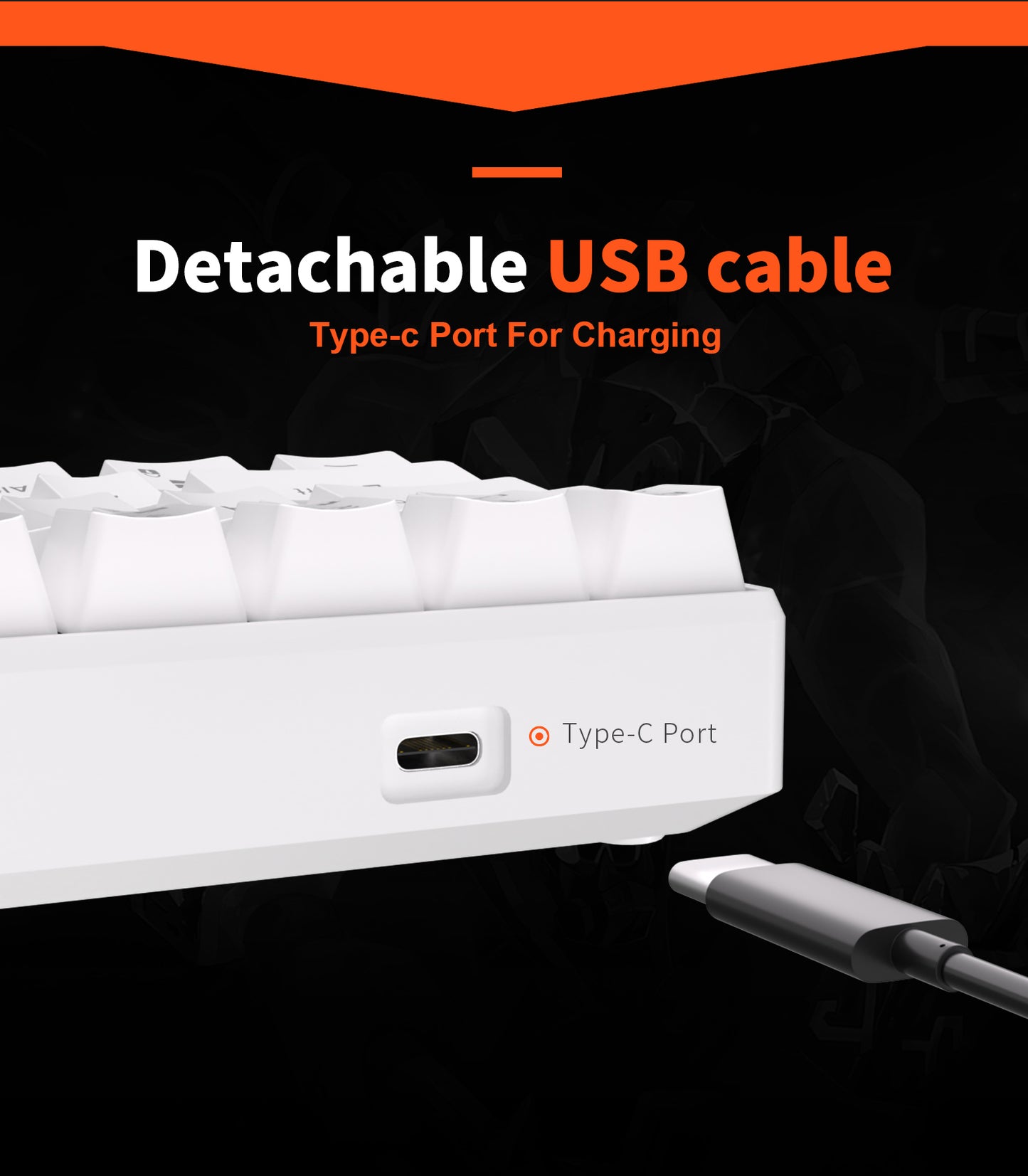 Royal Kludge RK61 Tri Mode - Mechanisch RGB Gaming Toetsenbord met 61 Keys - 60% Lay-out