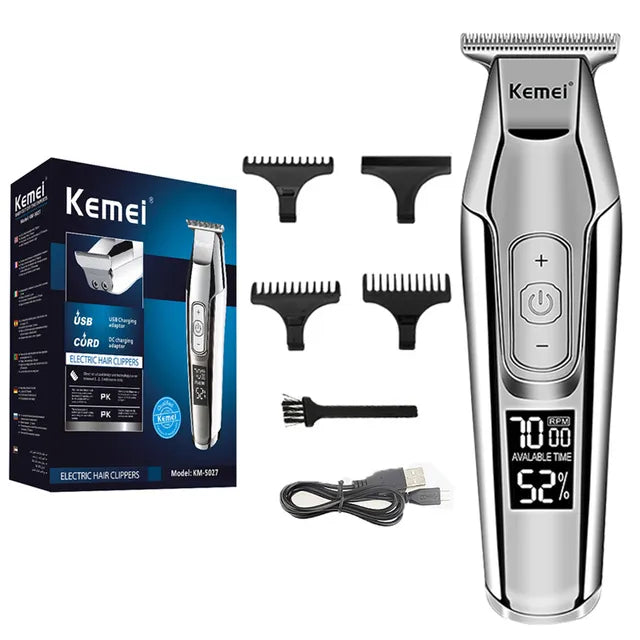 Kemei 5027 Serie - Tondeuse voor Baard en Hoofdhaar