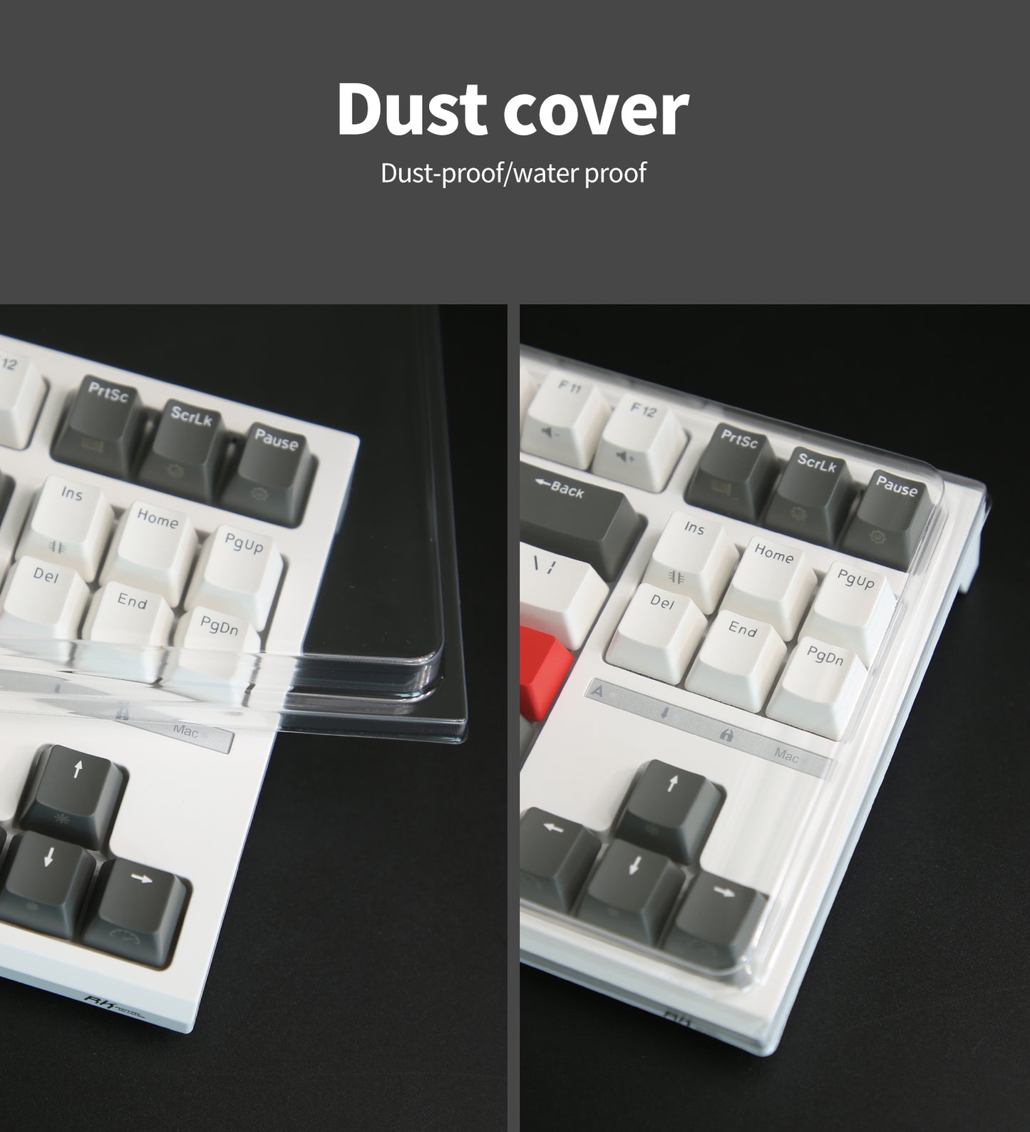 Royal Kludge RKR87 - Bedraad Mechanisch Toetsenbord - Aanpasbare RGB - Foam Touch