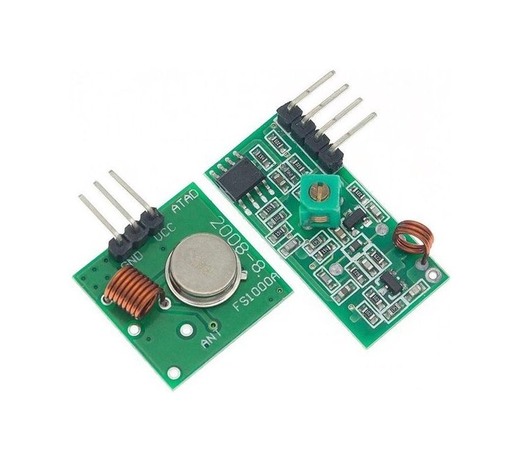 Ontvang/zend set 433MHz