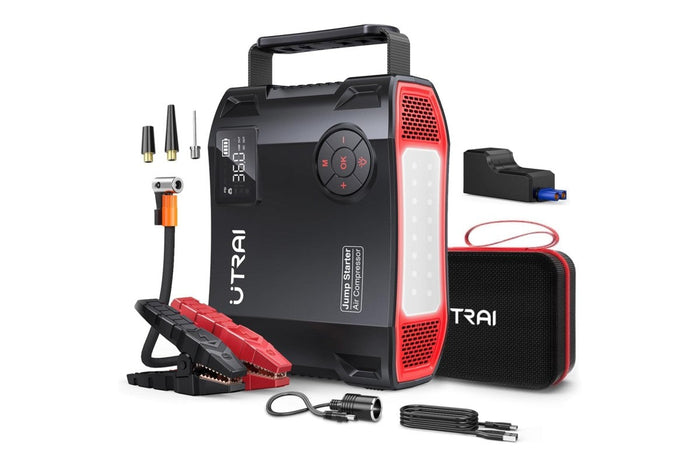Utrai Jstar 5 - Jumpstarter met Luchtcompressor - 24000 mAh - 2000 A