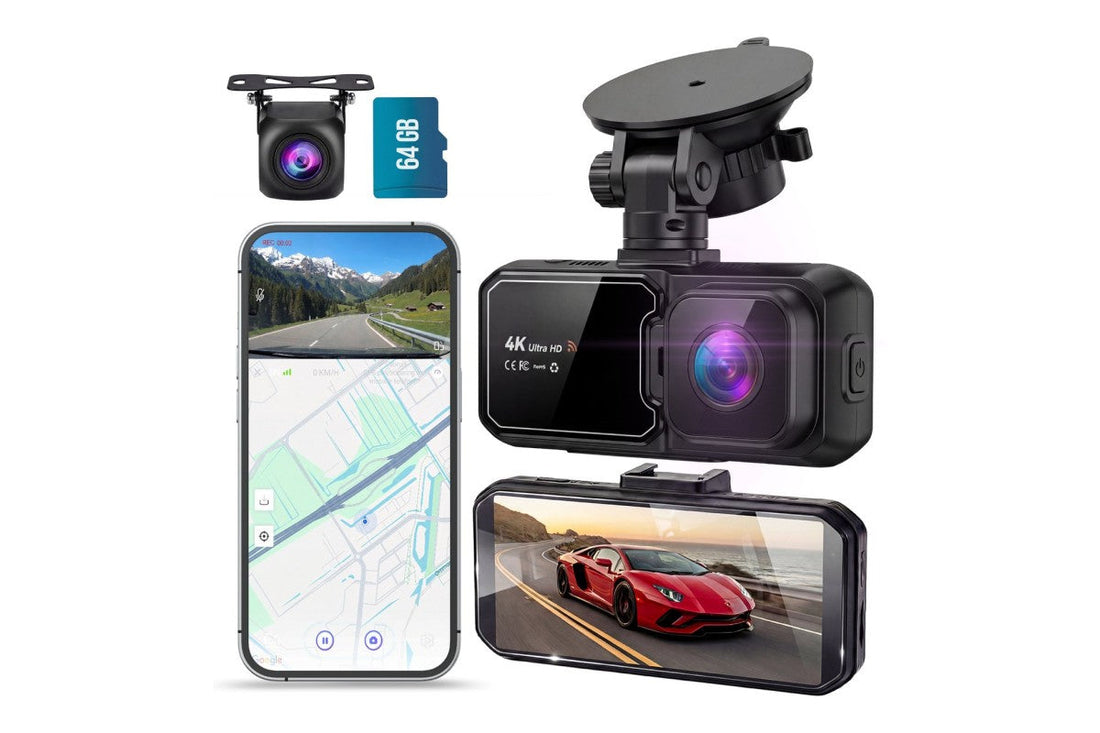 Senzo Dashcam - 4K Ultra HD - Voor & Achter