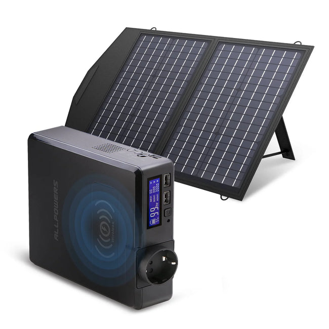 Allpowers® S200 Solar Power Station - 41.600mAh - 220VAC - Inclusief 60W Zonnepanelen