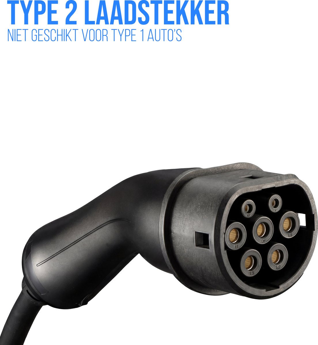 Zenergy Mobiele Thuislader Type 2 - Elektrische Auto - Laadkabel - 3.7 kW - Waterdicht