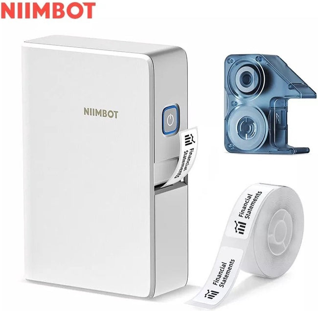 Niimbot B18 Labelprinter - Draadloze Labelmaker - 1200 mAh - Print Breedte 15mm