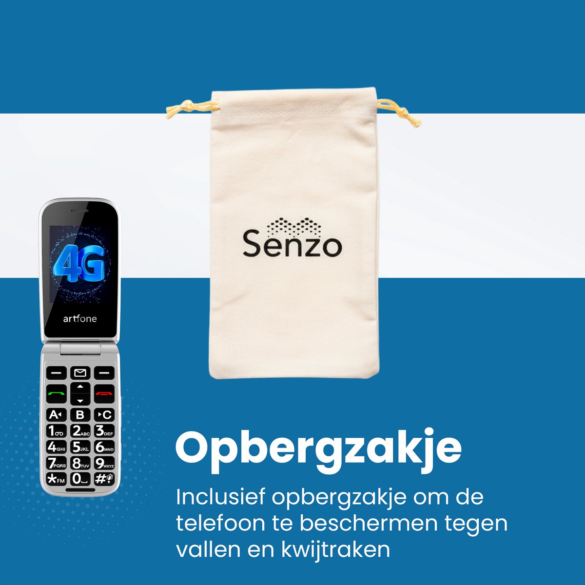 Artfone F30 - Senioren Telefoon - 4G
