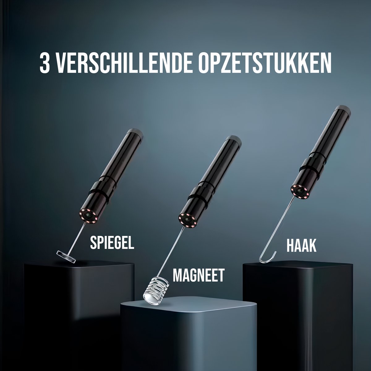 Current Endoscoop - Inspectie Camera - Rioolcamera - Inspectiecamera - 5M - Met Scherm - 1080p HD - IP67 - 4.3 Inch Scherm