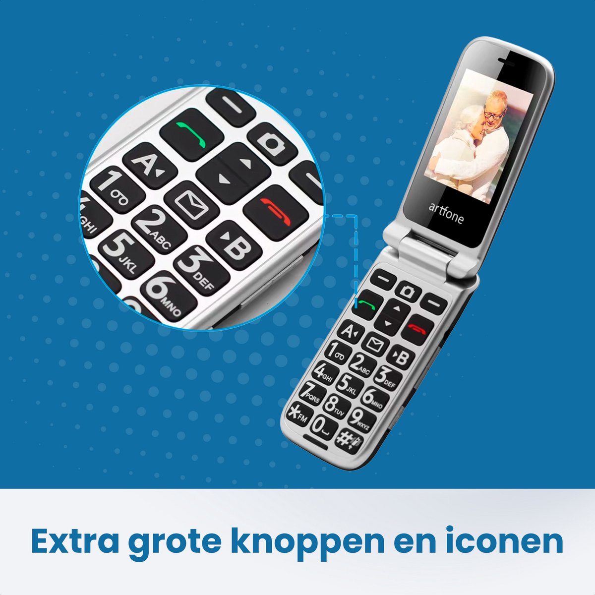 Artfone G6 - Senioren Telefoon - 4G