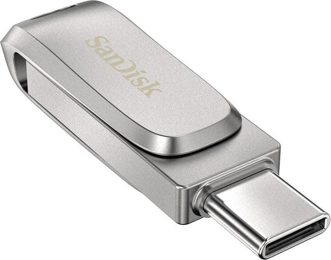 SanDisk Ultra Dual Luxe - USB-stick - Geschikt voor PC, Smartphone & Tablet