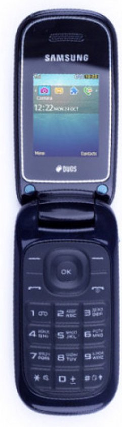 Samsung GT-E1272 - GSM - Klaptelefoon - Seniorentelefoon - Simlockvrij - Zwart