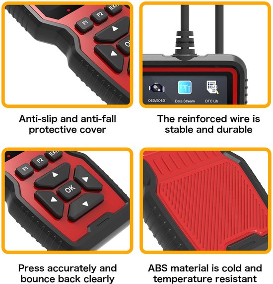Senzo OBD2 Scanner - OBD - Auto Uitleesapparatuur - Universeel