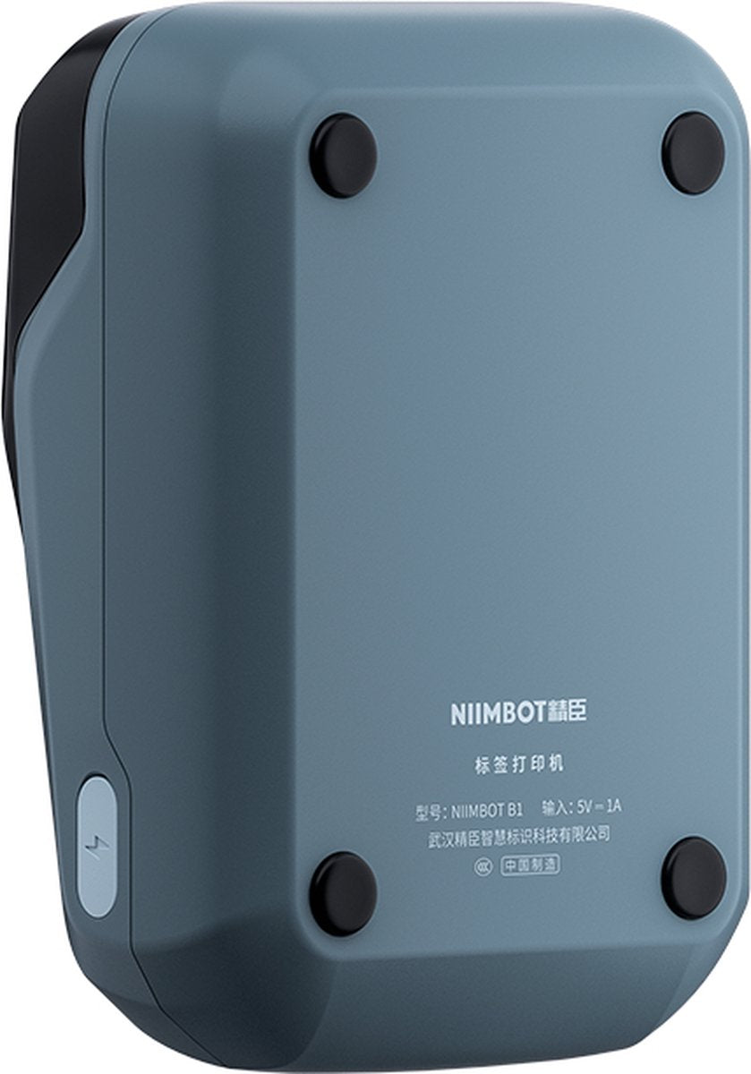Niimbot B1 Labelprinter - Draadloze Labelmaker - 1500 mAh - Print Breedte 20-50mm