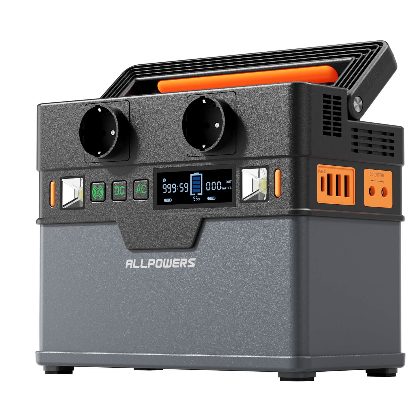 Allpowers® S300 Solar Power Station - 78.000mAh -  220VAC - Inclusief 100W Zonnepanelen
