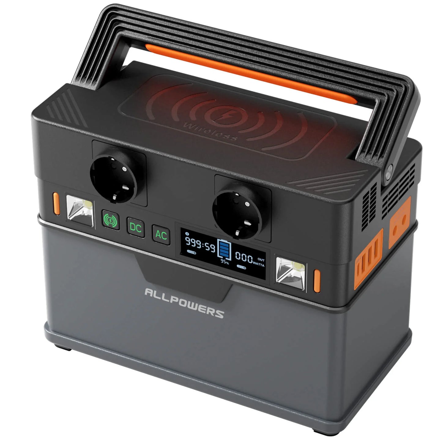 Allpowers® S300 Solar Power Station - 78.000mAh -  220VAC - Inclusief 100W Zonnepanelen