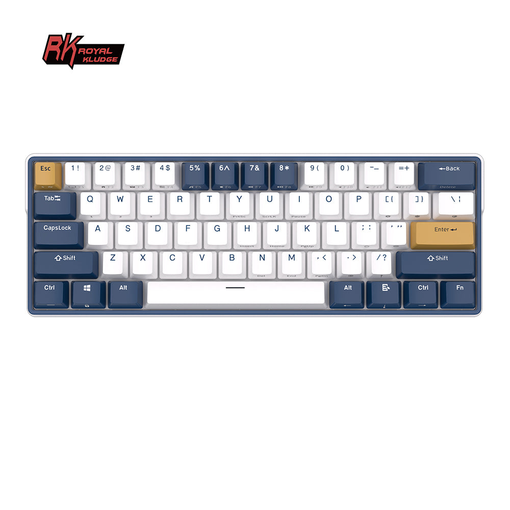 Royal Kludge RK61 Plus Tri Mode - Mechanisch RGB Gaming Toetsenbord met 61 Keys - 60% Lay-out