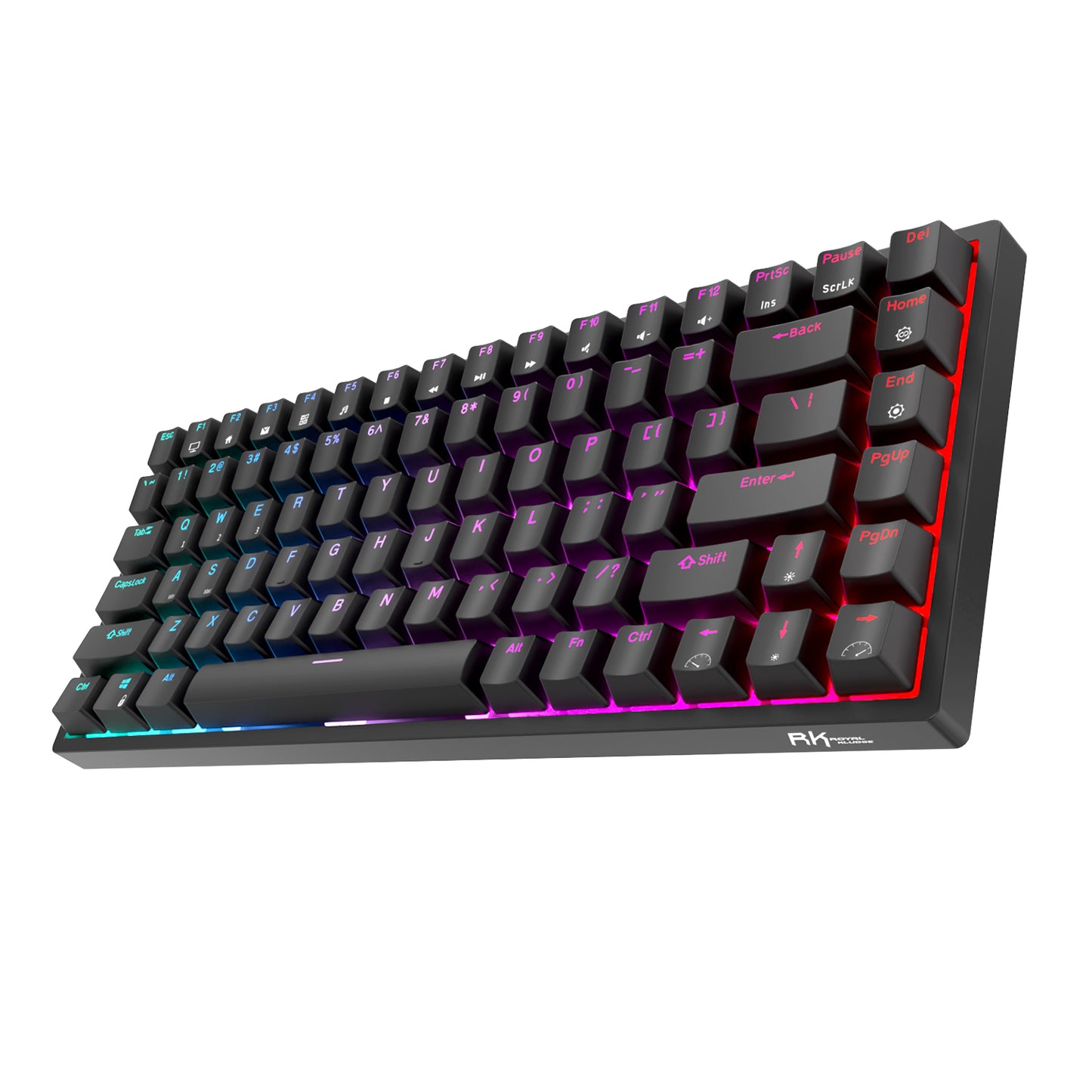 Royal Kludge RK84 Tri Mode - Mechanisch Gaming Toetsenbord - 84% Keyboard - Verwijderbaar Frame