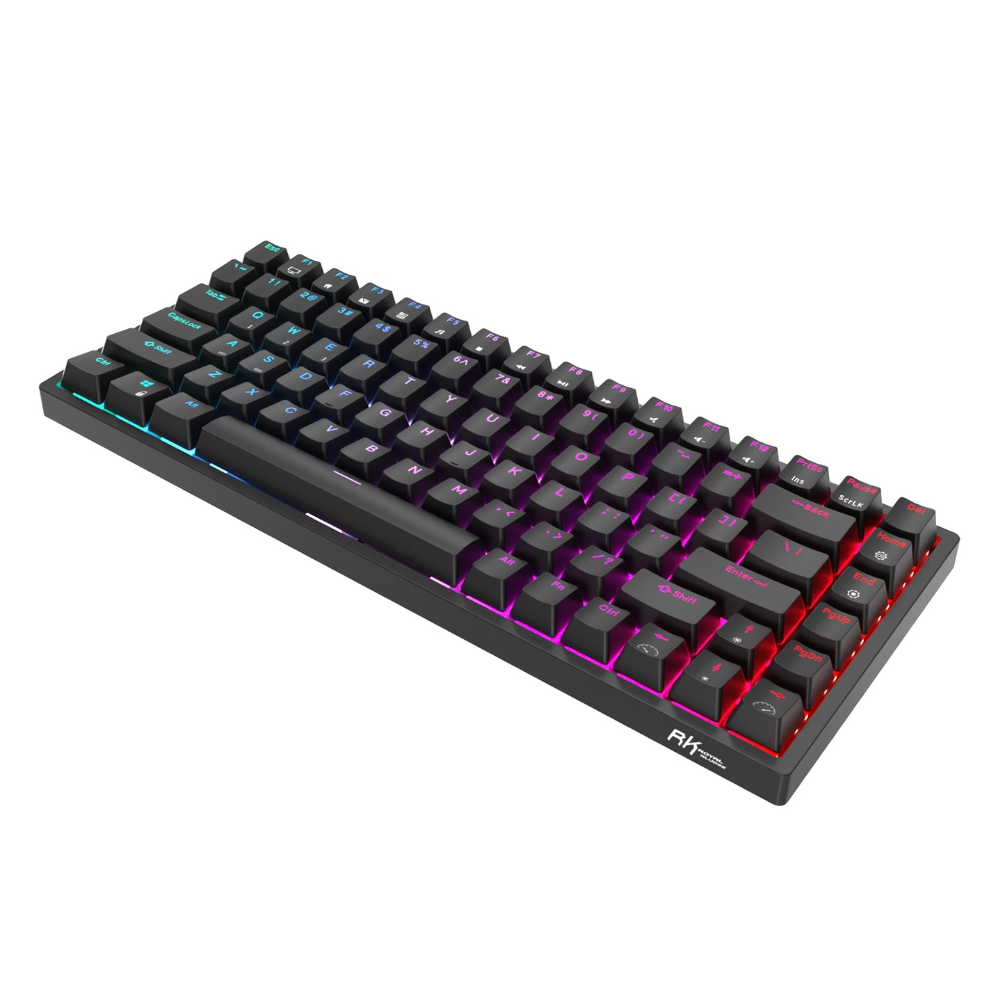 Royal Kludge RK84 Tri Mode - Mechanisch Gaming Toetsenbord - 84% Keyboard - Verwijderbaar Frame