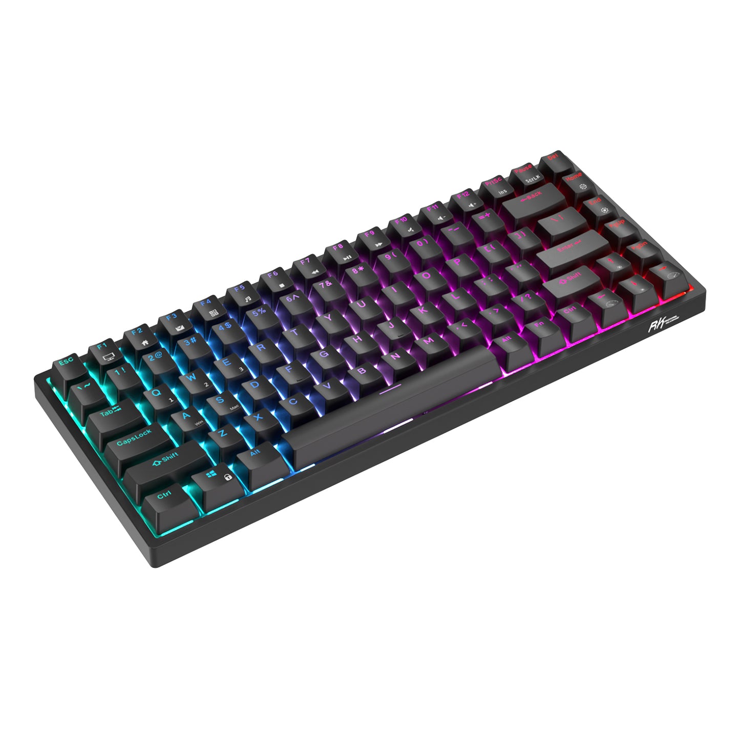 Royal Kludge RK84 Tri Mode - Mechanisch Gaming Toetsenbord - 84% Keyboard - Verwijderbaar Frame