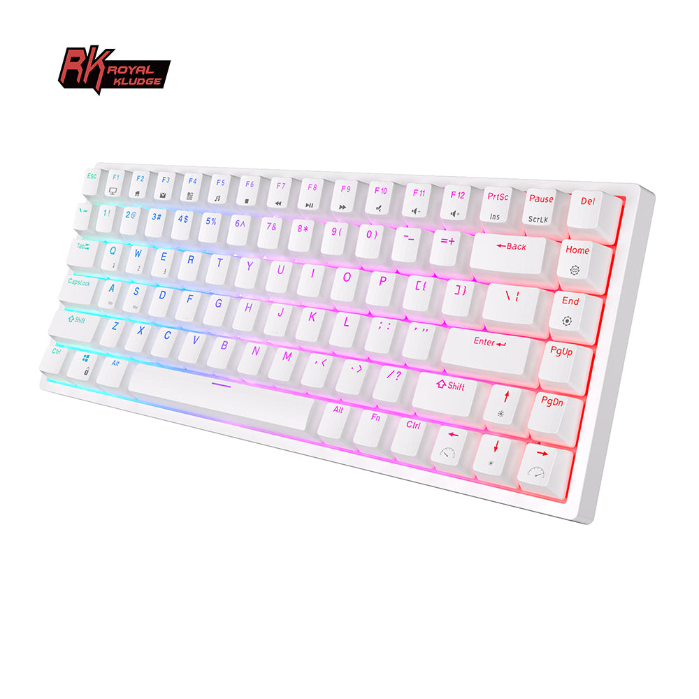 Royal Kludge RK84 Tri Mode - Mechanisch Gaming Toetsenbord - 84% Keyboard - Verwijderbaar Frame