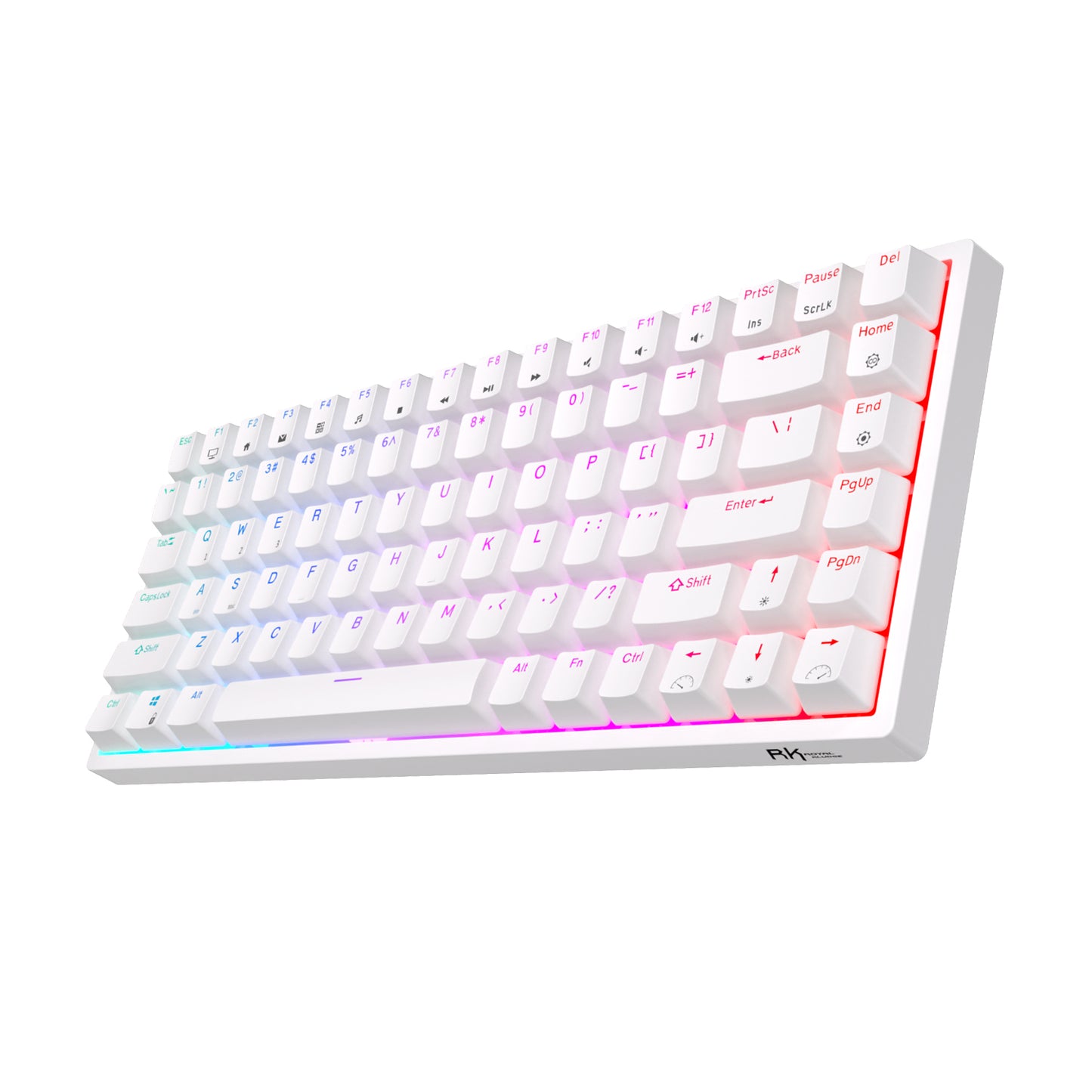 Royal Kludge RK84 Tri Mode - Mechanisch Gaming Toetsenbord - 84% Keyboard - Verwijderbaar Frame