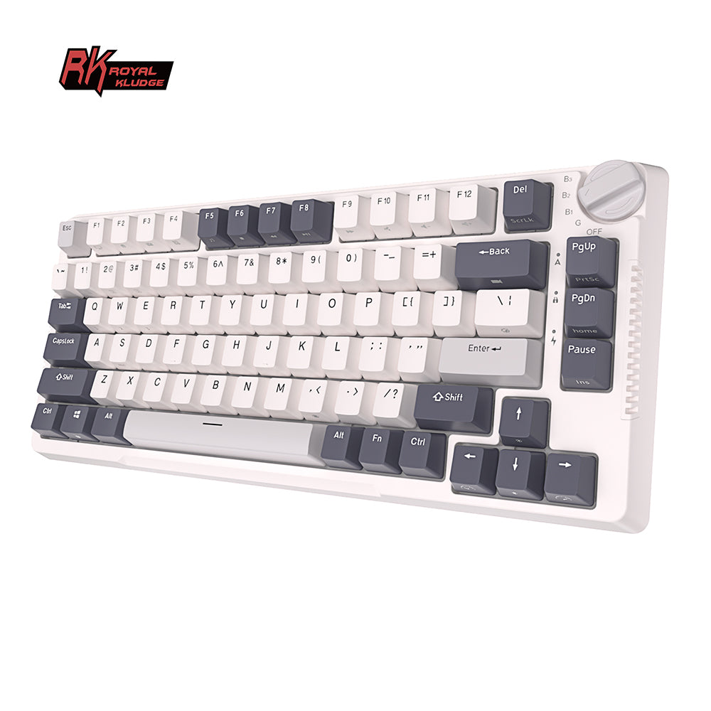 Royal Kludge RKH81 - Mechanisch Gaming Toetsenbord - Met Knob