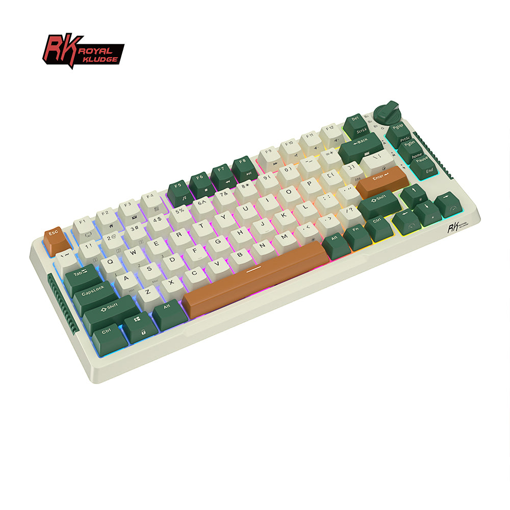 Royal Kludge RKH81 - Mechanisch Gaming Toetsenbord - Met Knob