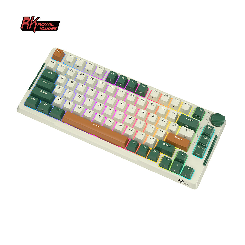 Royal Kludge RKH81 - Mechanisch Gaming Toetsenbord - Met Knob
