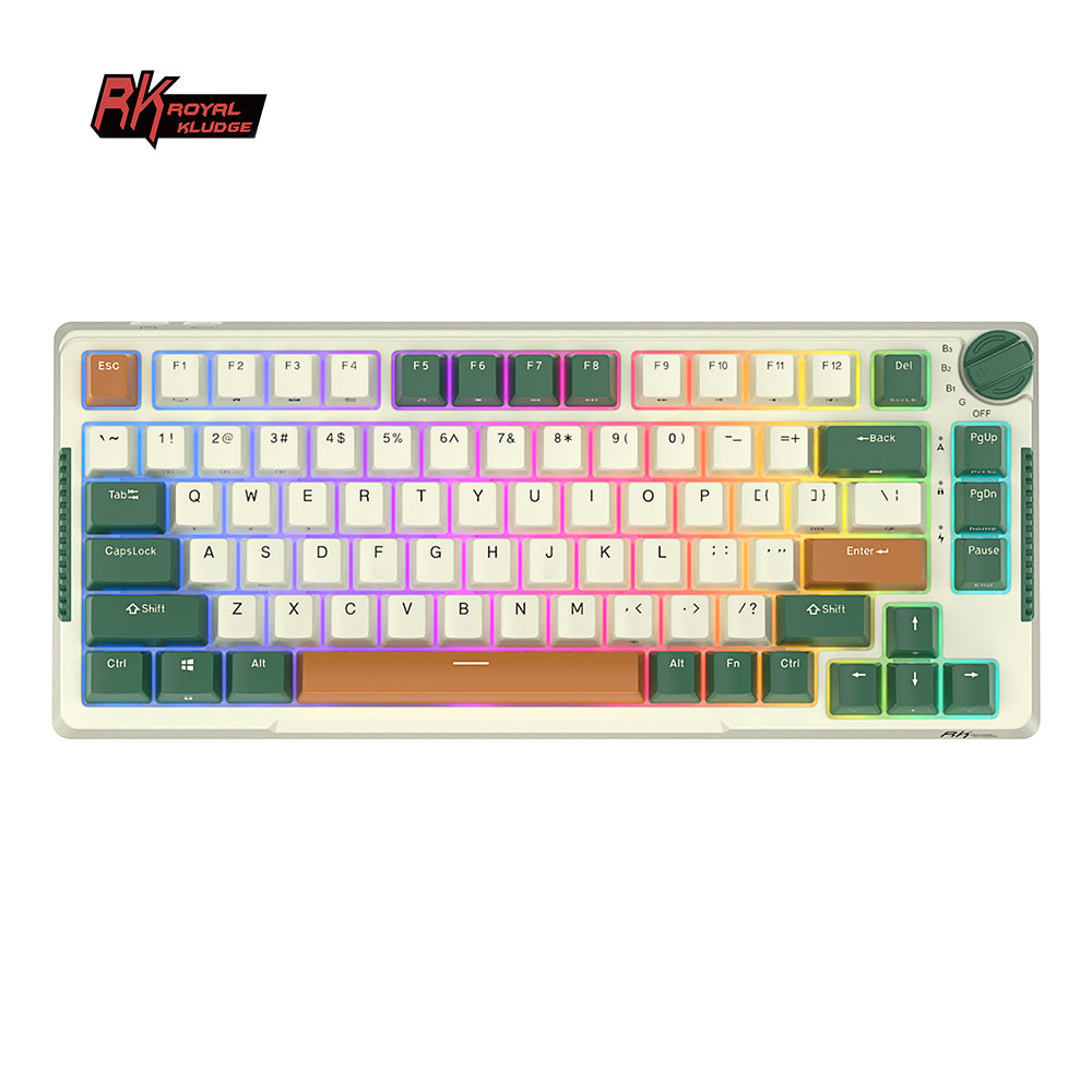 Royal Kludge RKH81 - Mechanisch Gaming Toetsenbord - Met Knob