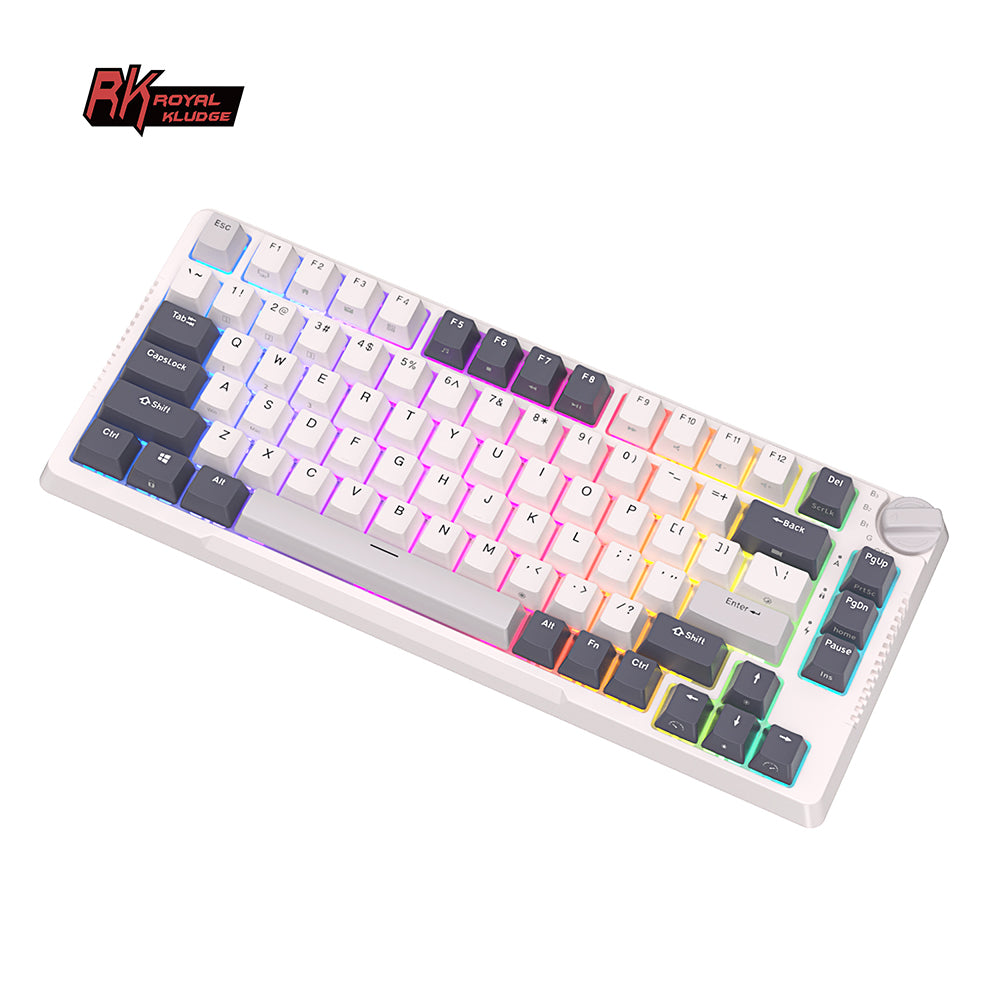 Royal Kludge RKH81 - Mechanisch Gaming Toetsenbord - Met Knob