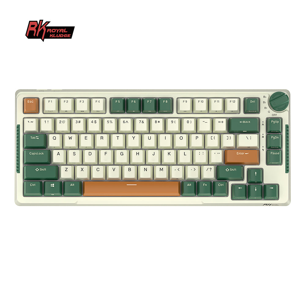 Royal Kludge RKH81 - Mechanisch Gaming Toetsenbord - Met Knob