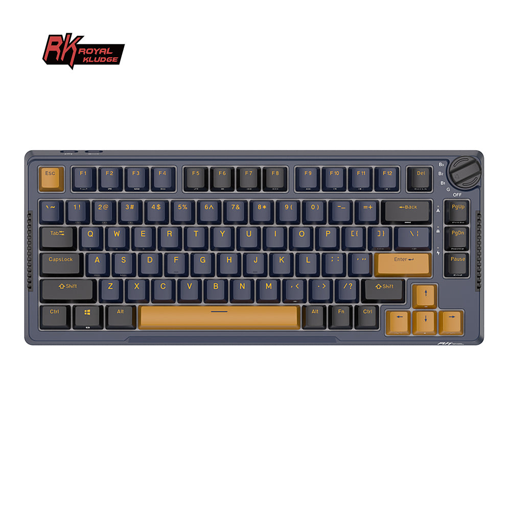 Royal Kludge RKH81 - Mechanisch Gaming Toetsenbord - Met Knob