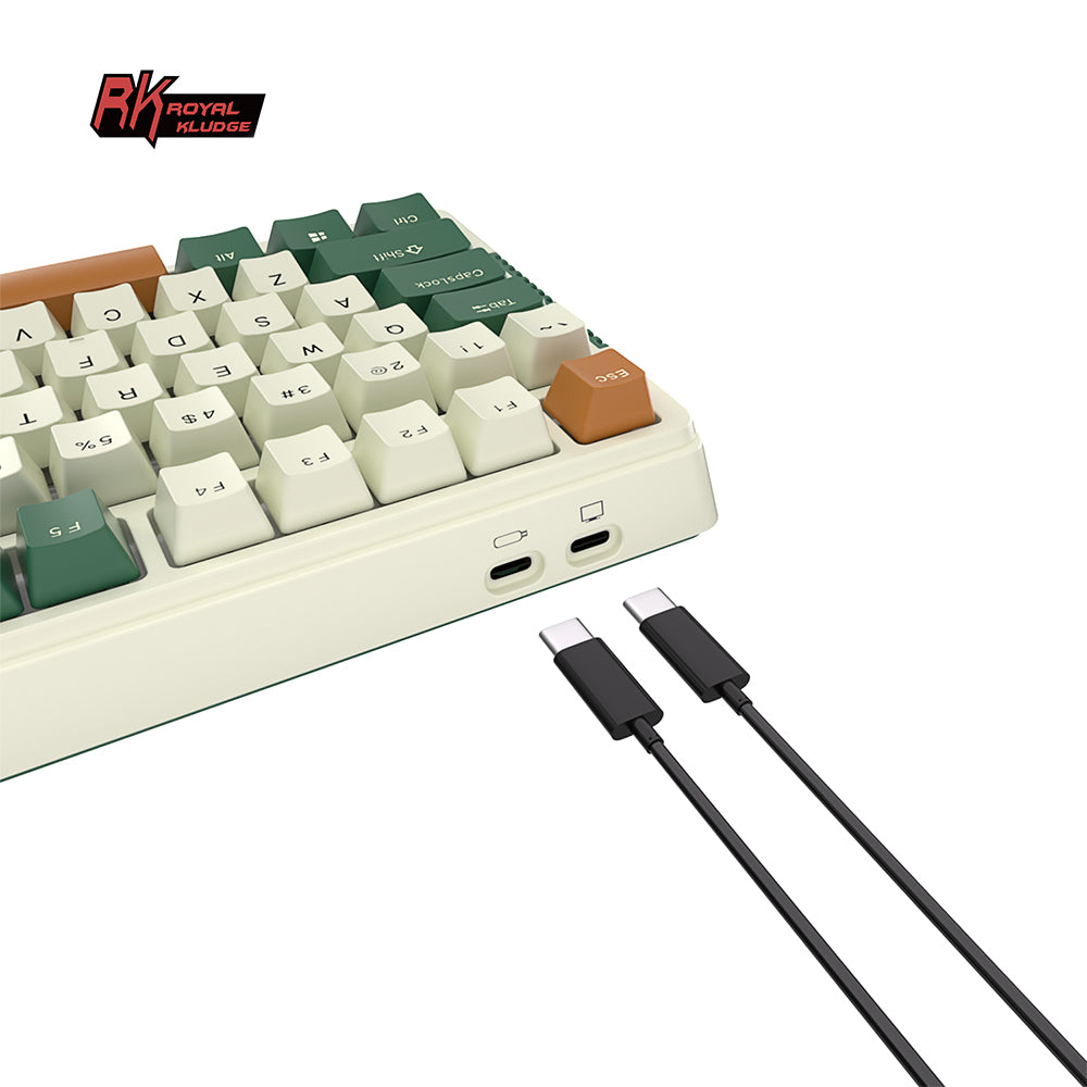 Royal Kludge RKH81 - Mechanisch Gaming Toetsenbord - Met Knob