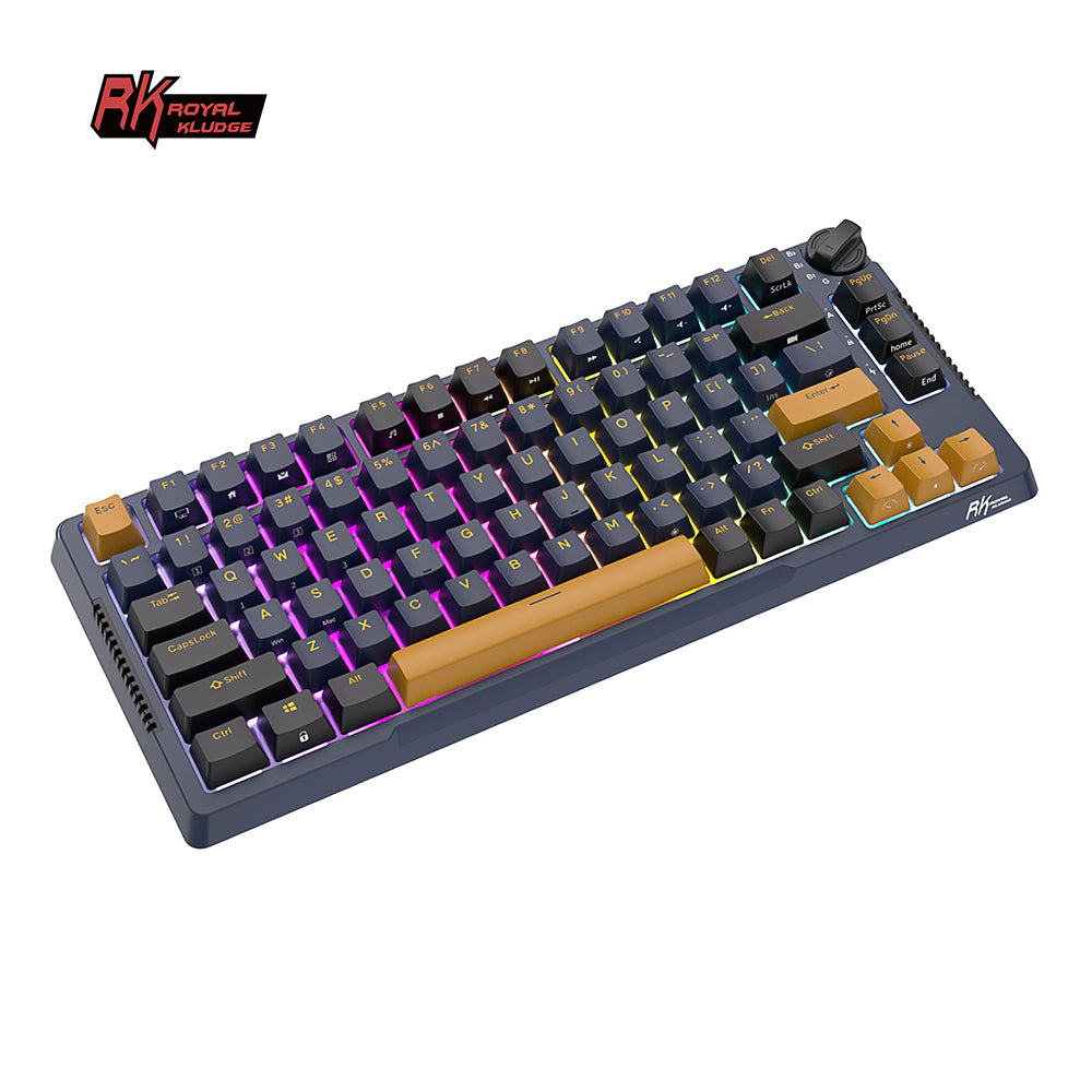 Royal Kludge RKH81 - Mechanisch Gaming Toetsenbord - Met Knob