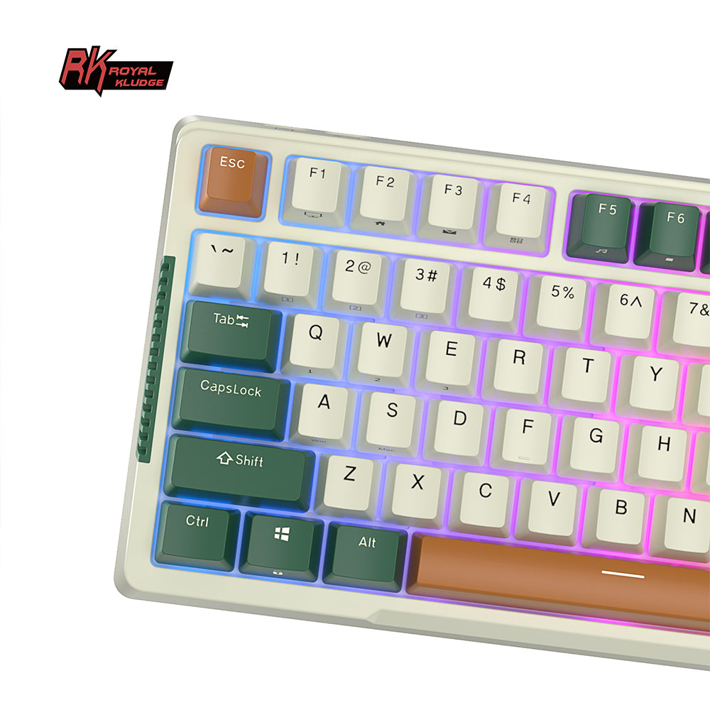 Royal Kludge RKH81 - Mechanisch Gaming Toetsenbord - Met Knob