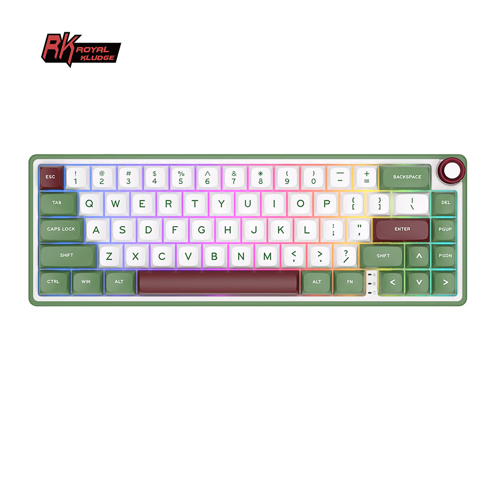 Royal Kludge RKR65 - Mechanisch RGB Gaming Toetsenbord - Inclusief Stofkap
