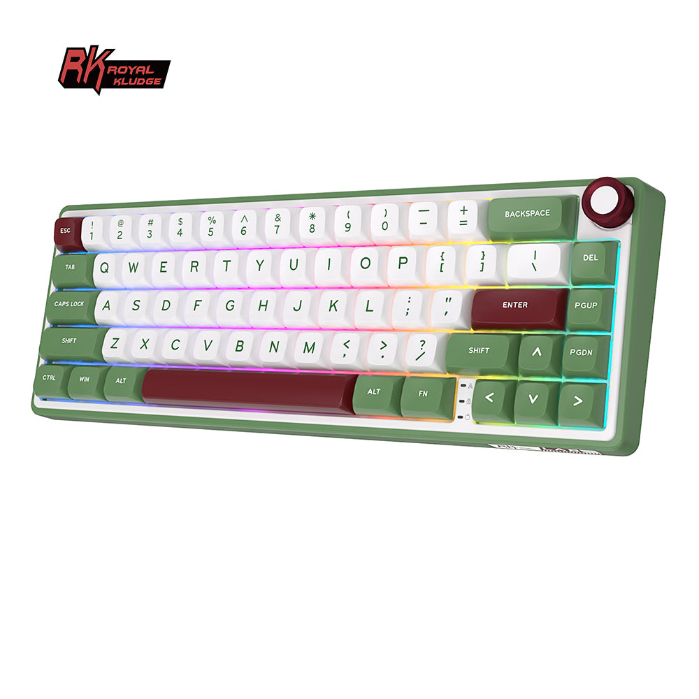Royal Kludge RKR65 - Mechanisch RGB Gaming Toetsenbord - Inclusief Stofkap