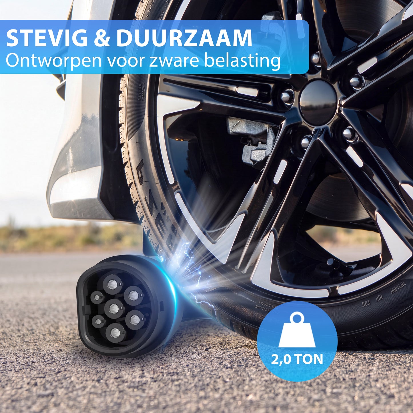 Zenergy Laadkabel Type 2 - 10 Meter - 3.7kW - 16A - 1 Fase - Auto - EV - Incl. Draagtas