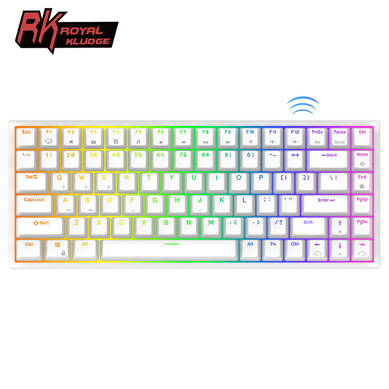 Royal Kludge RK84 Tri Mode - Mechanisch Gaming Toetsenbord - 84% Keyboard - Verwijderbaar Frame