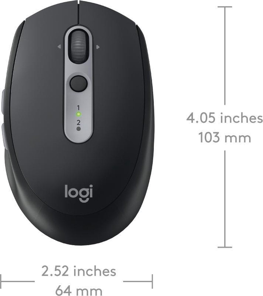 Logitech M590 Multi-Device - Draadloze Silent Muis