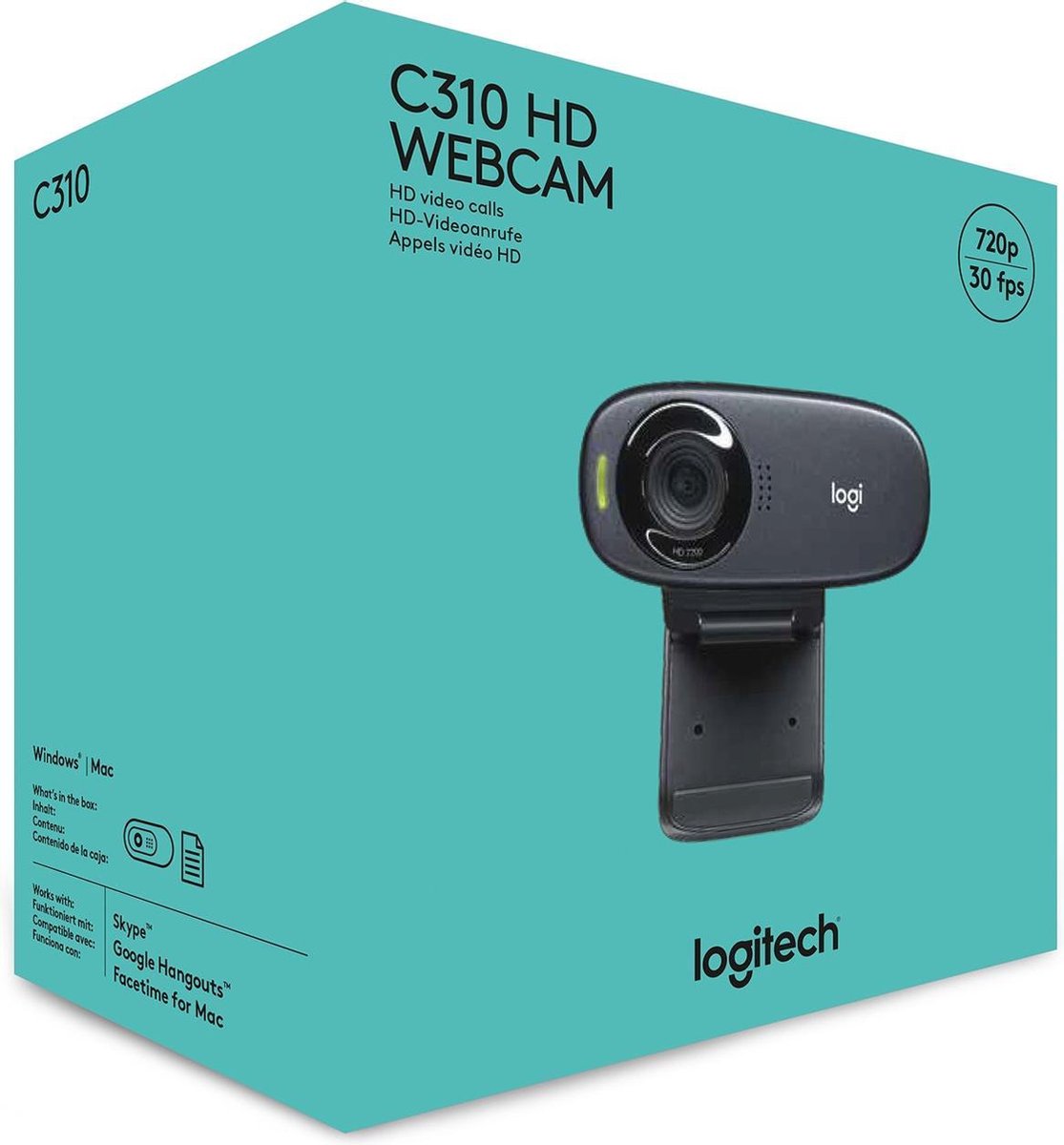 Logitech C310 - HD Webcam